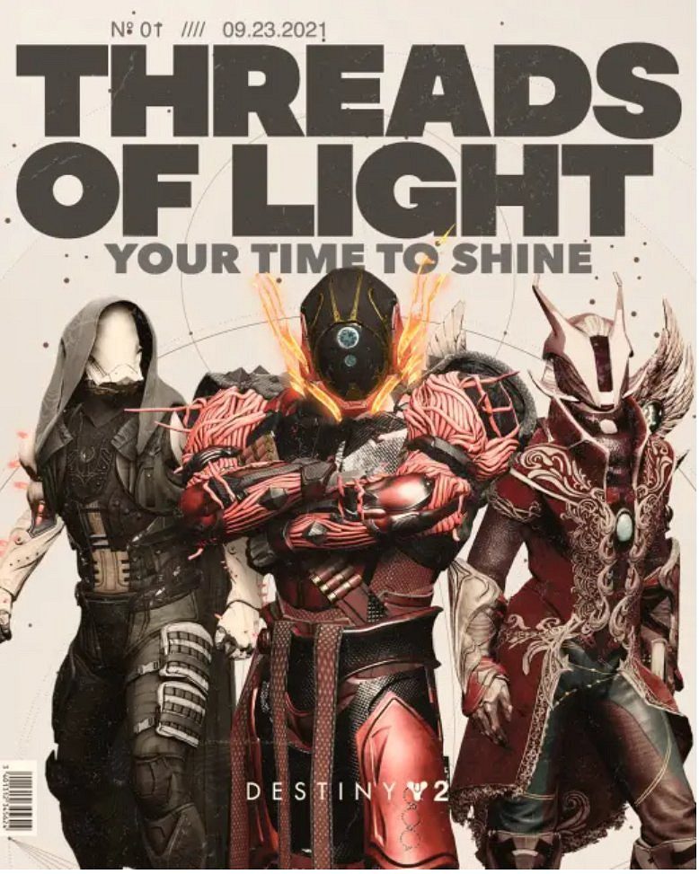 時尚由我定義！參與《天命2》光能脈絡活動展現個性風採