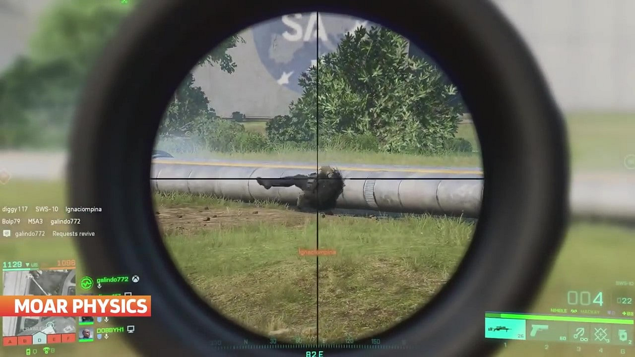 到底可以多離譜 GameSpot《戰地風雲2042》Bug合集 到底可以多離譜 GameSpot《戰地風雲2042》Bug合集