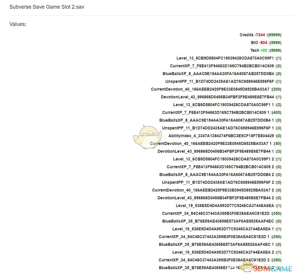 《Subverse》存檔修改方法介紹 《Subverse》存檔修改方法介紹