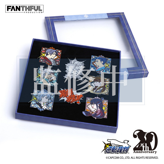 FANTHFUL【20周年紀念】《逆轉裁判》官方正版授權系列周邊產品 FANTHFUL【20周年紀念】《逆轉裁判》官方正版授權系列周邊產品