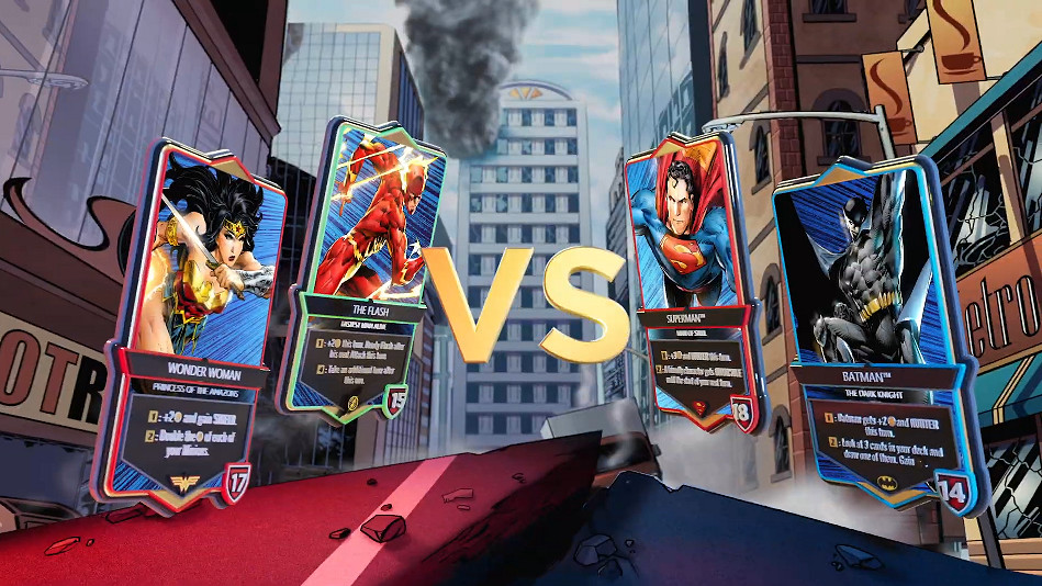 DC漫畫公布CCG卡牌遊戲《DC決鬥力量》