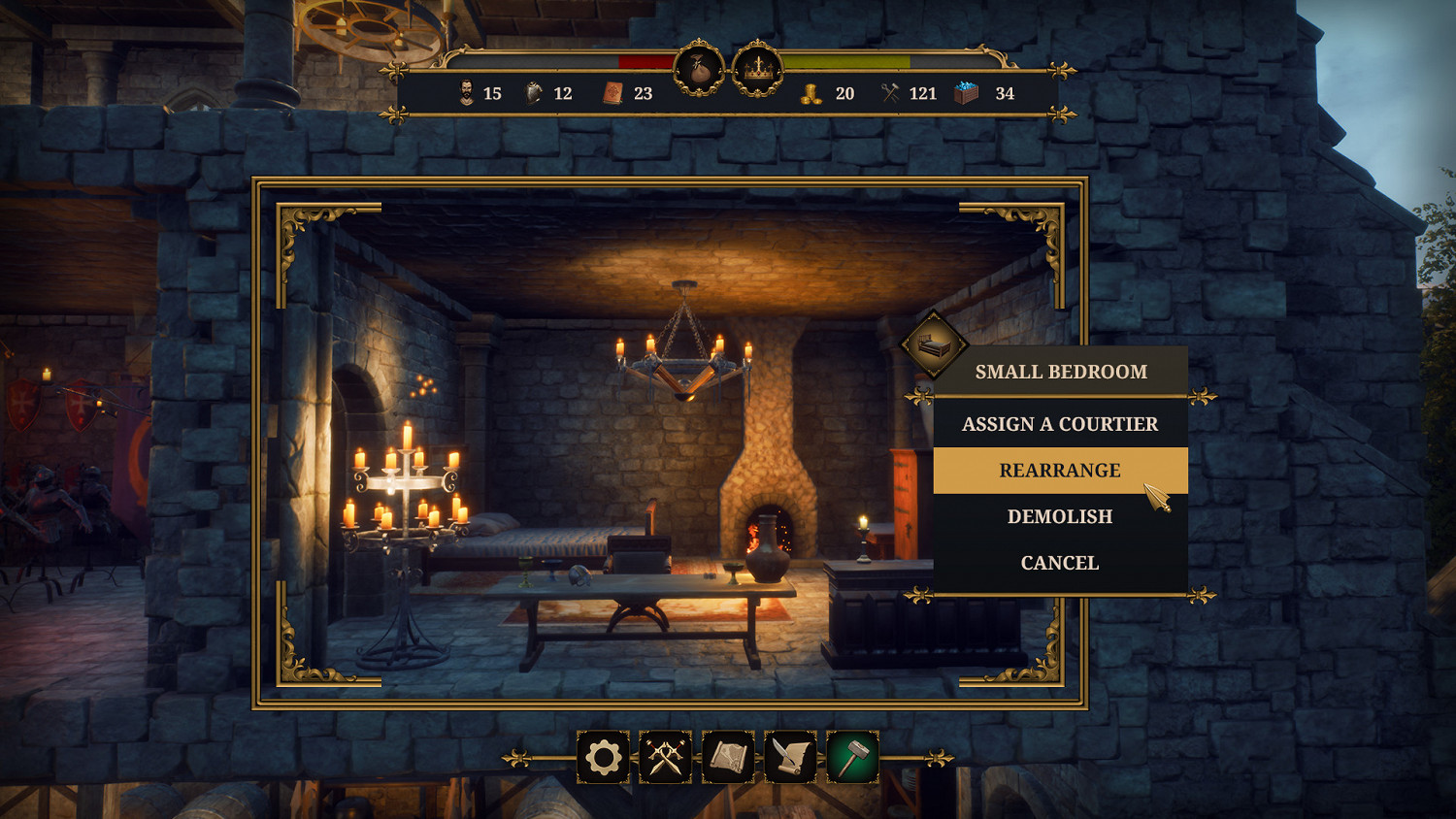 模擬經營遊戲《城堡經理》上架Steam 支援中文