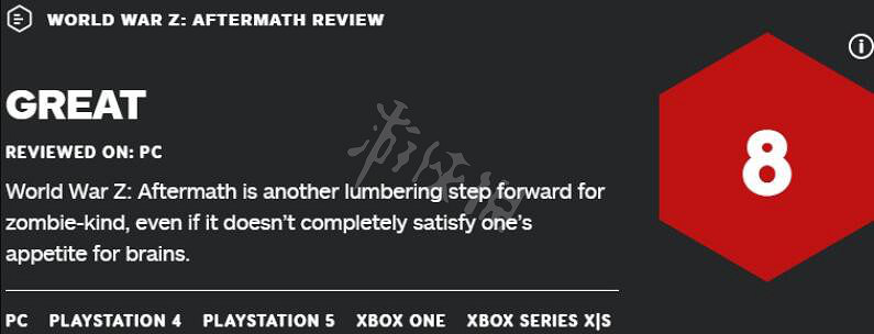 《末日之戰劫後餘生》IGN評分多少？IGN評分與評價一覽