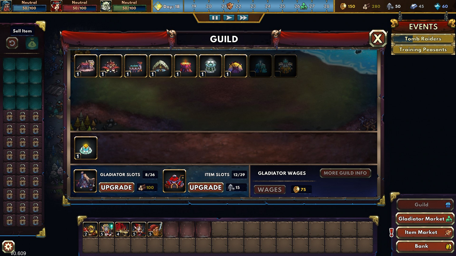 模擬經營遊戲《角鬥士公會經理》EA開啟 支援中文 模擬經營遊戲《角鬥士公會經理》EA開啟 支援中文