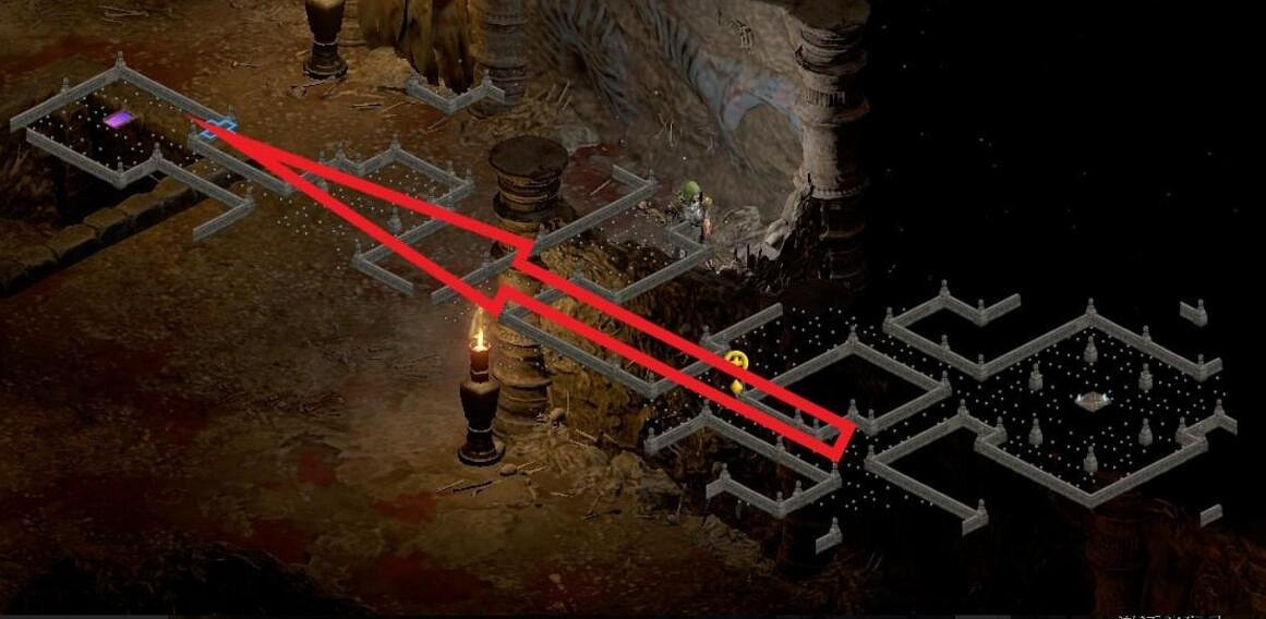 《暗黑破壞神2獄火重生》怎麽快速到沃特大廳?苦痛大廳傳送點使用心得 《暗黑破壞神2獄火重生》怎麽快速到沃特大廳?苦痛大廳傳送點使用心得