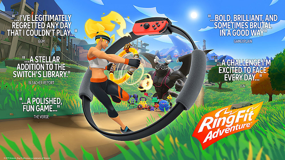 《健身環大冒險》今天迎來兩周年發售紀念日 《健身環大冒險》今天迎來兩周年發售紀念日