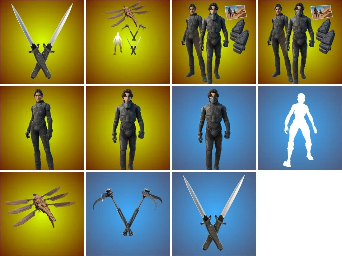 程式員解包連動大戶《要塞英雄》 發現沙丘連動商品