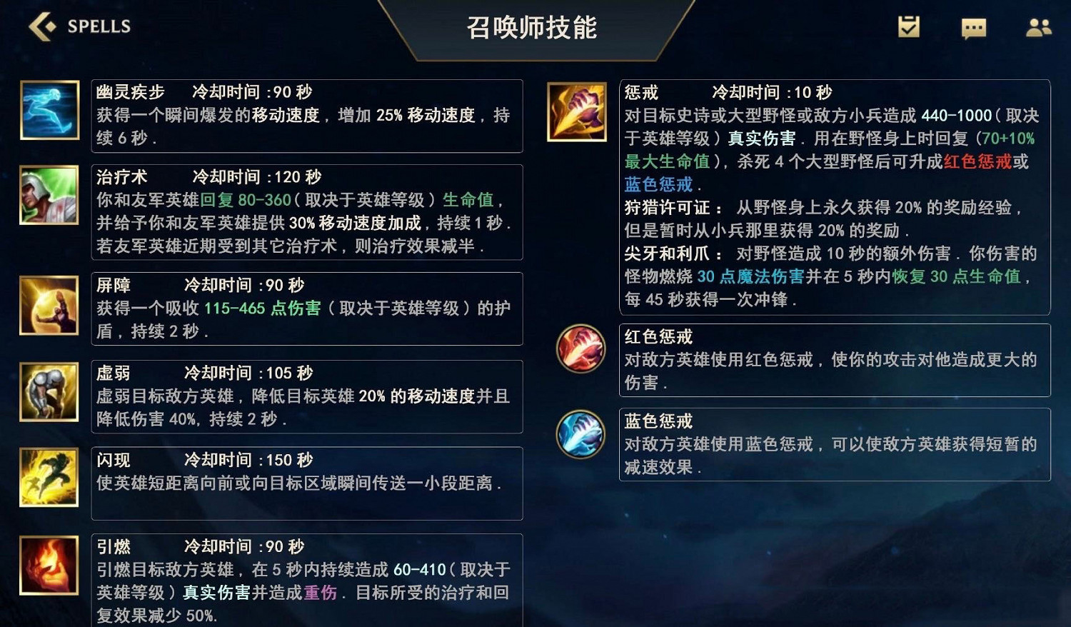 《英雄聯盟手遊》召喚師技能介紹 召喚師技能怎麽樣