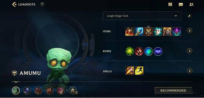 《英雄聯盟手遊》阿木木出裝介紹 lol手遊阿木木怎麽玩