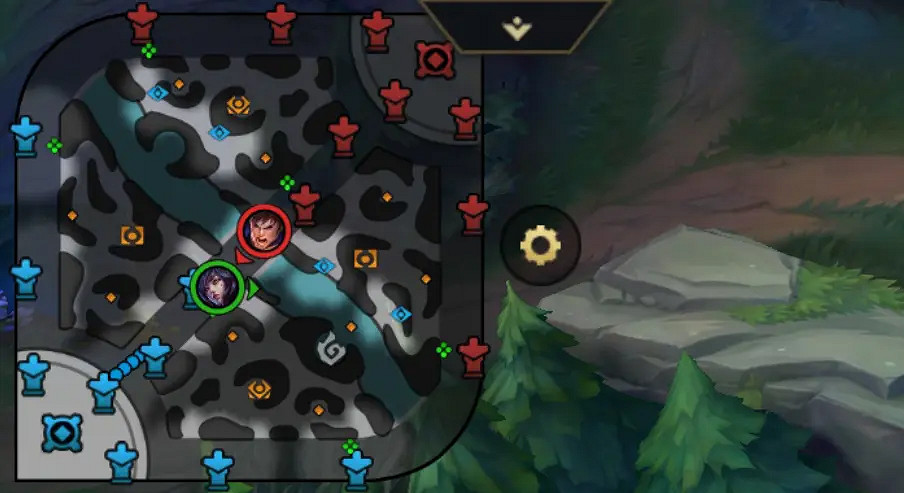 《英雄聯盟》手遊黃金四角眼位怎麽插 眼位介紹