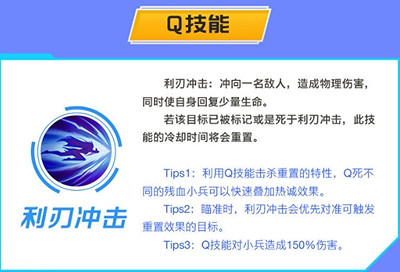 《英雄聯盟手遊》刀妹教學 刀妹怎麽玩