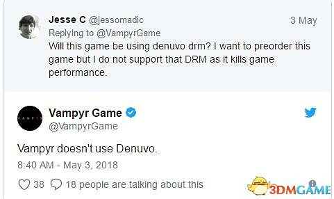 喜聞樂見大好評！ARPG大作《吸血鬼》沒有D加密