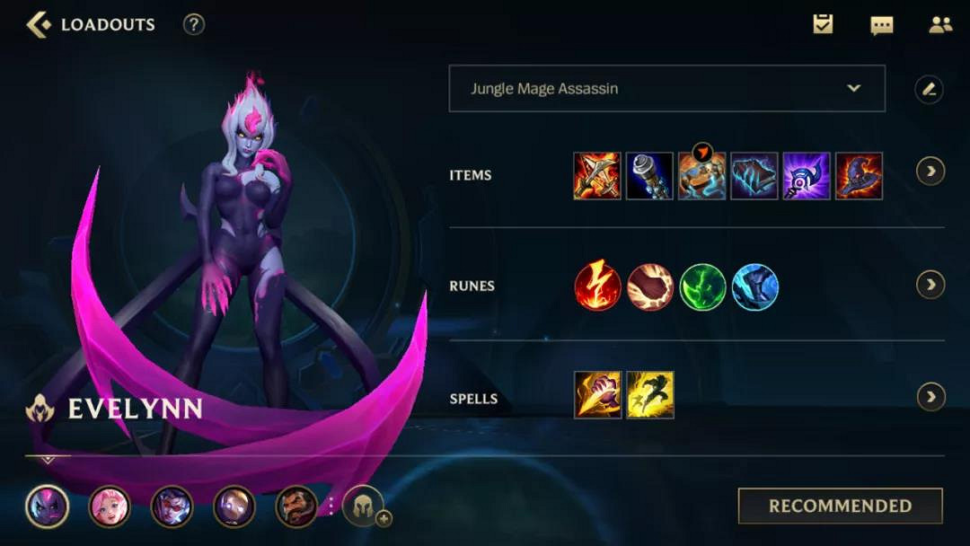 《英雄聯盟手遊》上分英雄寡婦伊芙琳玩法攻略 lol手遊上分英雄推薦