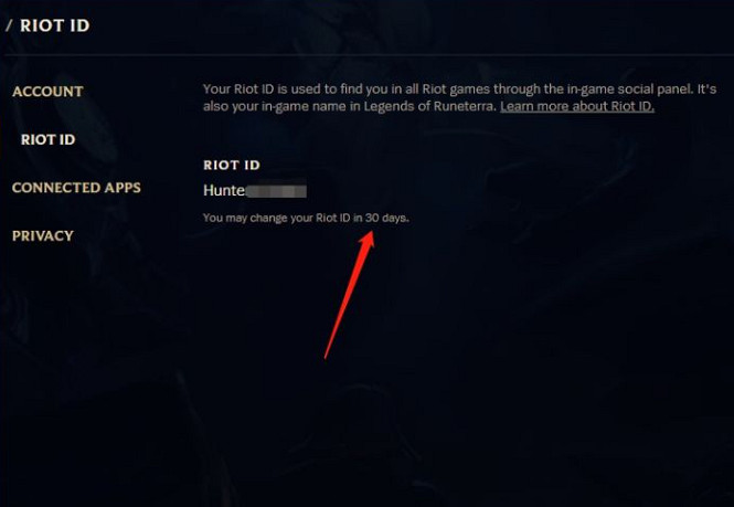 《英雄聯盟手遊》怎麽改ID 改ID教學