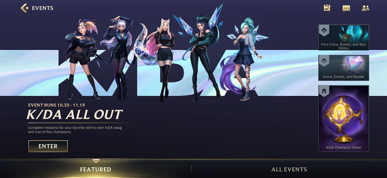 《英雄聯盟手遊》kda女團任務介紹 kda女團任務怎麽完成