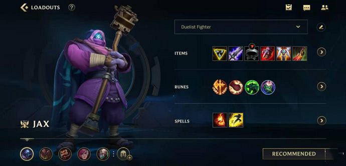 《英雄聯盟手遊》賈克斯出裝介紹 lol手遊賈克斯武器大師上分攻略