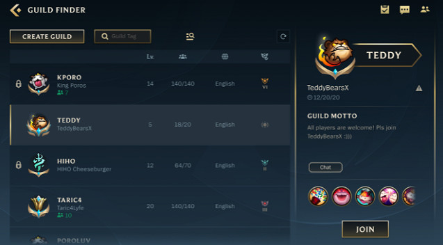 《英雄聯盟手遊》公會系統介紹 2.5版本公會玩法 《英雄聯盟手遊》公會系統介紹 2.5版本公會玩法