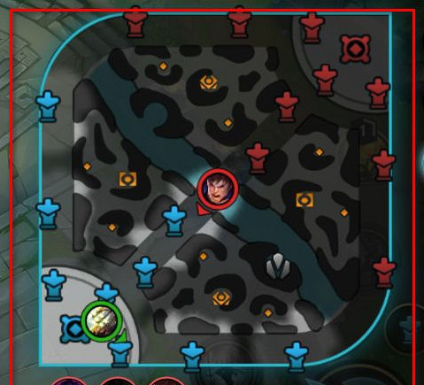 《英雄聯盟手遊》怎麽標記地圖 小地圖示記方法