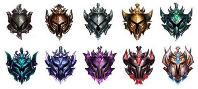 《英雄聯盟手遊》段位級別排列 排位段位介紹