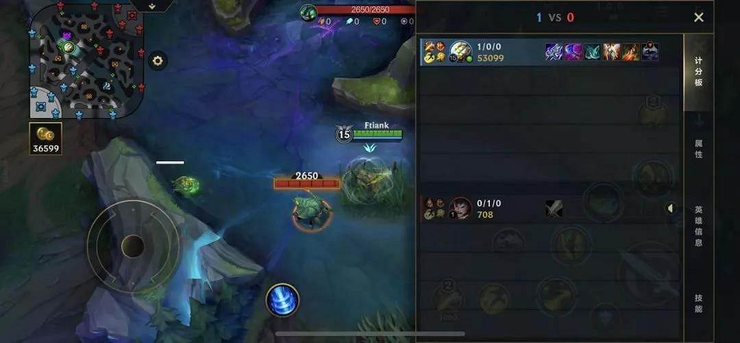 《英雄聯盟手遊》計分板在哪裡設定 LOL手遊計分板半屏怎麽調