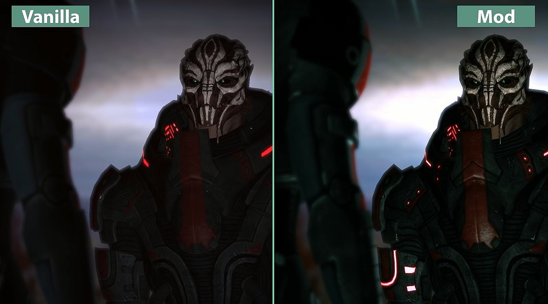 美翻！《質量效應》三部曲ALOT高清材質MOD實機對比