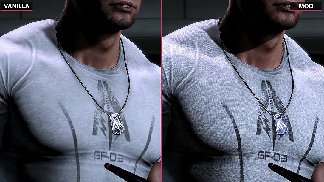 美翻！《質量效應》三部曲ALOT高清材質MOD實機對比