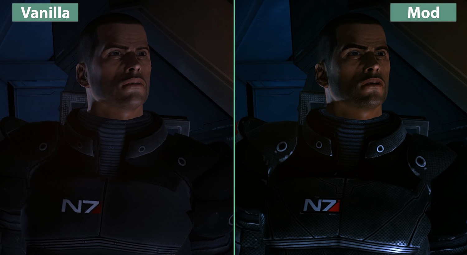 美翻！《質量效應》三部曲ALOT高清材質MOD實機對比