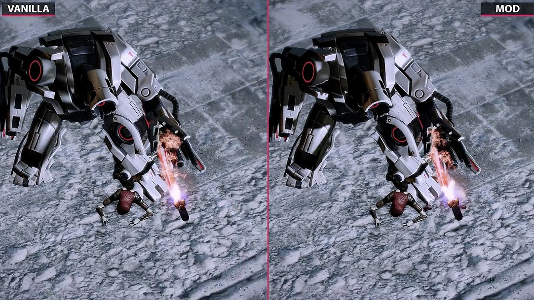 美翻！《質量效應》三部曲ALOT高清材質MOD實機對比