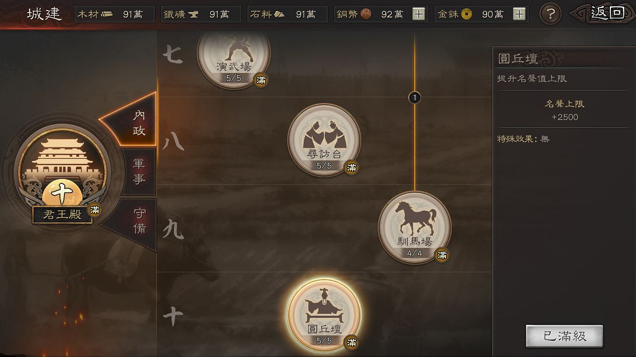 《三國志戰略版》城建內政技巧一覽 全內政建築作用一覽