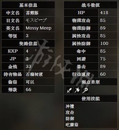 《歧路旅人》北隱霧森路怪物有哪些 北隱霧森路全怪物屬性一覽 《歧路旅人》北隱霧森路怪物有哪些 北隱霧森路全怪物屬性一覽