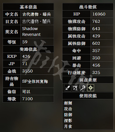 《歧路旅人》龍詠神殿全寶箱可獲得物品一覽 龍詠神殿全怪物屬性介紹