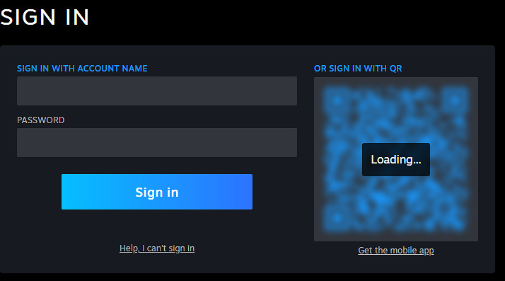 Steam Deck將支援使用二維碼登陸 界面截圖曝光 Steam Deck將支援使用二維碼登陸 界面截圖曝光
