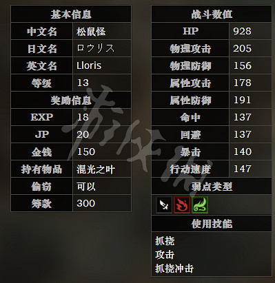 《歧路旅人》南採石峰崖路全寶箱可獲得物品一覽 南採石峰崖路全怪物屬性介紹