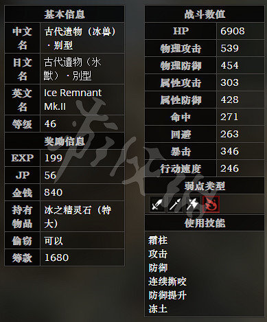 《歧路旅人》龍詠神殿全寶箱可獲得物品一覽 龍詠神殿全怪物屬性介紹