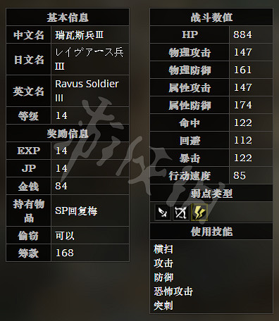 《歧路旅人》瑞瓦斯宅邸全寶箱可獲得物品一覽 瑞瓦斯宅邸全怪物屬性介紹