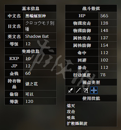 《歧路旅人》毒牙洞窟全寶箱可獲得物品一覽 毒牙洞窟全怪物屬性介紹