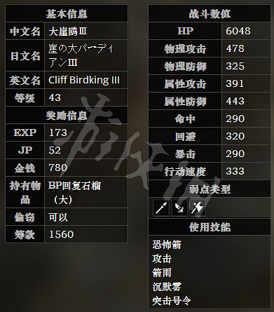 《歧路旅人》南礦井崖路全寶箱可獲得物品一覽 南礦井崖路全怪物屬性介紹 《歧路旅人》南礦井崖路全寶箱可獲得物品一覽 南礦井崖路全怪物屬性介紹