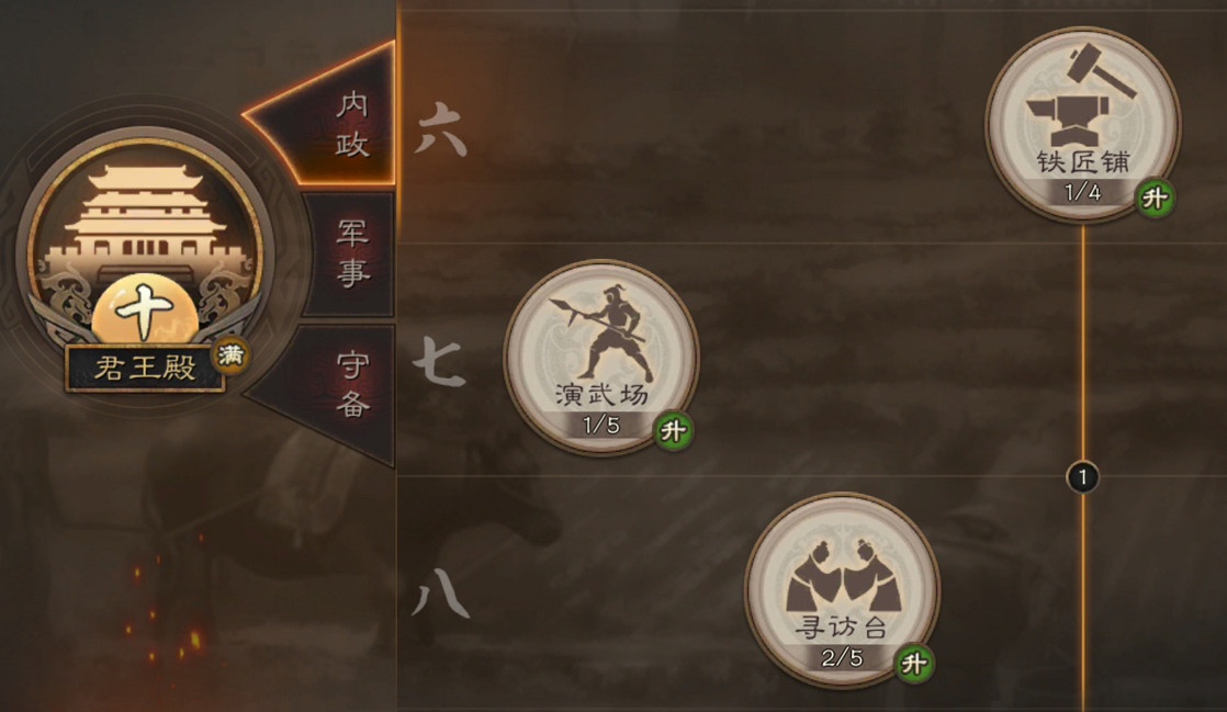 《三國志戰略版》建築系統介紹 內政軍事守備全建築效果一覽 《三國志戰略版》建築系統介紹 內政軍事守備全建築效果一覽