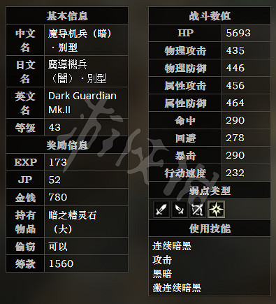 《歧路旅人》領主宅邸全寶箱可獲得物品一覽 領主宅邸全怪物屬性介紹