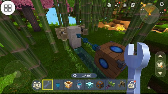 《迷你世界》自動收甘蔗機怎麽做 自動收甘蔗機制作方法