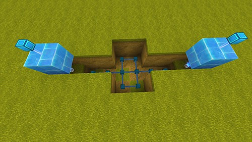 《迷你世界》簡易活塞門怎麽做 簡易活塞門製作方法
