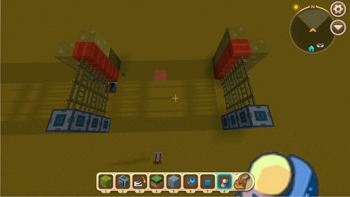 《迷你世界》轉軸雙開門怎麽做 轉軸雙開門製作方法