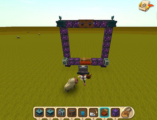 《迷你世界》雙人搖搖椅怎麽做 雙人搖搖椅製作方法