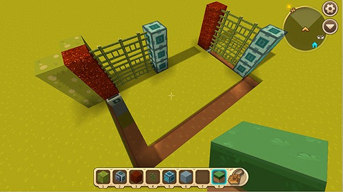 《迷你世界》轉軸雙開門怎麽做 轉軸雙開門製作方法