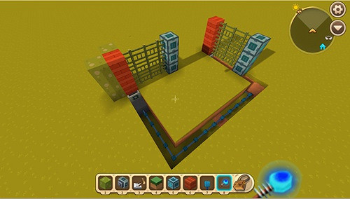 《迷你世界》轉軸雙開門怎麽做 轉軸雙開門製作方法