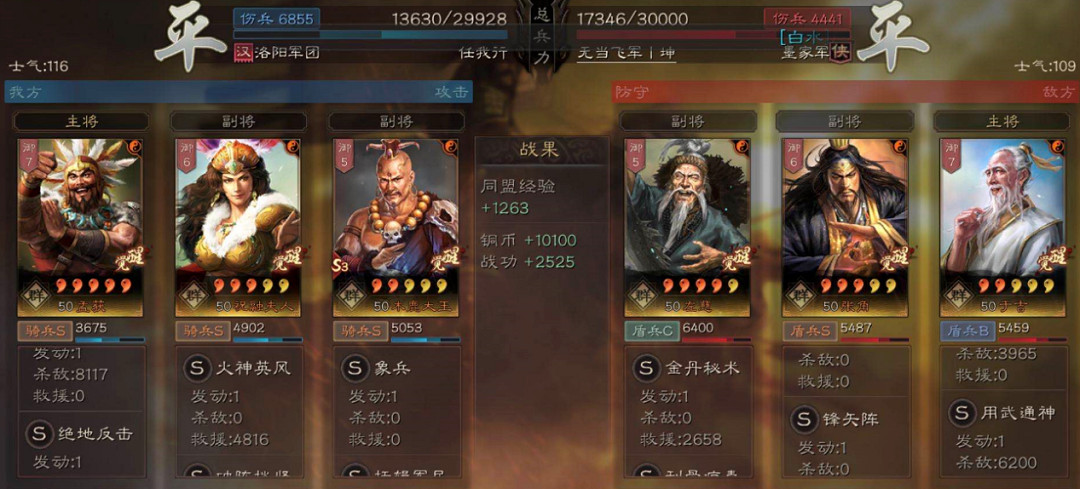 《三國志戰略版》南蠻象兵陣容推薦 孟獲祝融木鹿蠻族象兵使用攻略