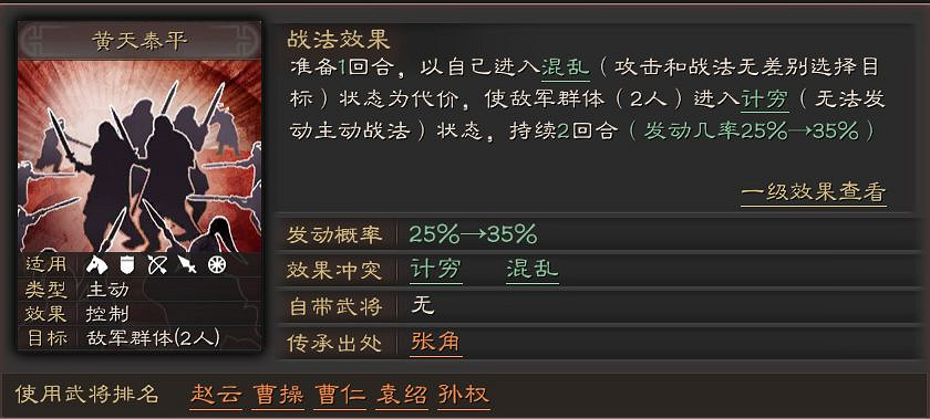 《三國志戰略版》計窮狀態詳解 九大計窮戰法使用攻略