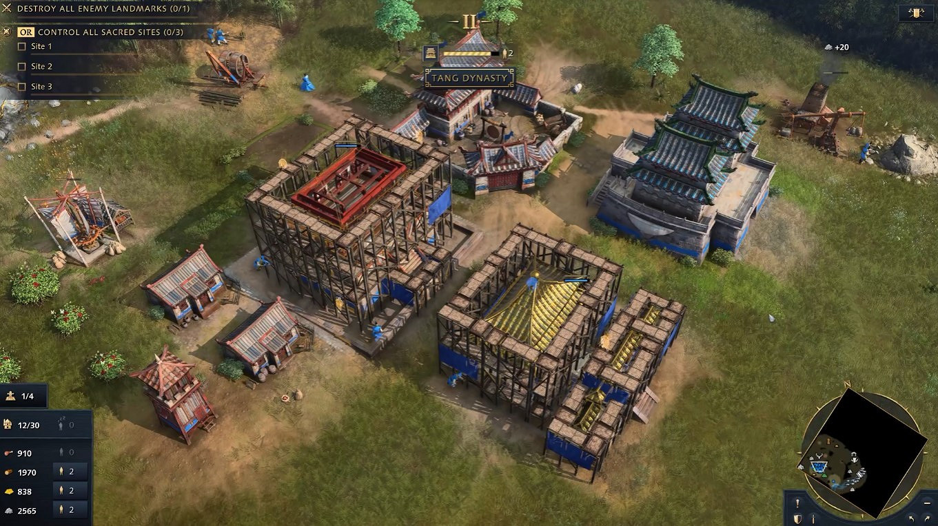 《世紀帝國4》中國文明介紹:有四個朝代 獨特火藥兵 《世紀帝國4》中國文明介紹:有四個朝代 獨特火藥兵