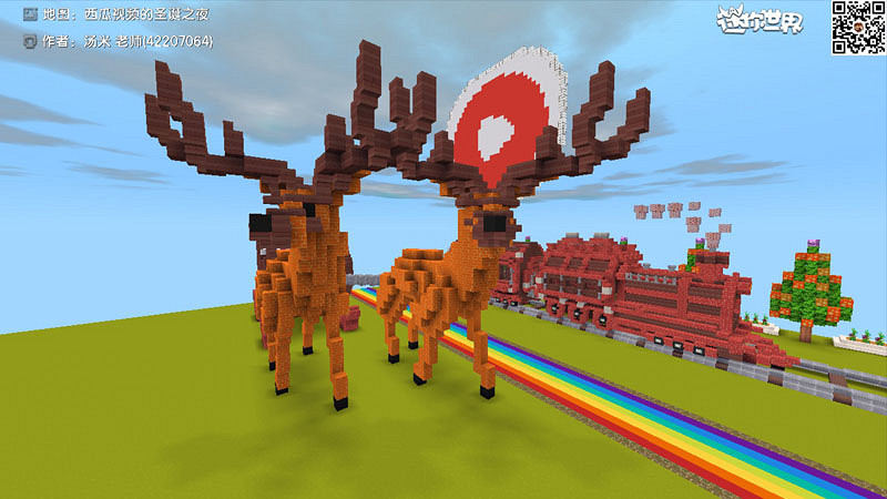 《迷你世界》聖誕樂園玩法介紹 聖誕樂園搭建技巧