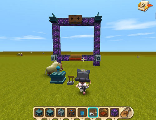 《迷你世界》雙人搖搖椅怎麽做 雙人搖搖椅製作方法